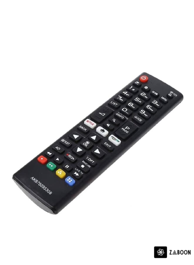 Zaboon LG Remote Control for LG LED LCD Plasma 3D Smart TVs AKB75095308