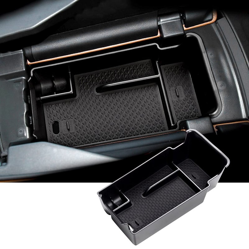 SKTU for 2023 2024 2025 Buick Envision Center Console Organizer for 2021 2022 2023 2024 2025 Buick Envision Accessories Insert ABS Materials Console Tray with Coin and Sunglasses Holder