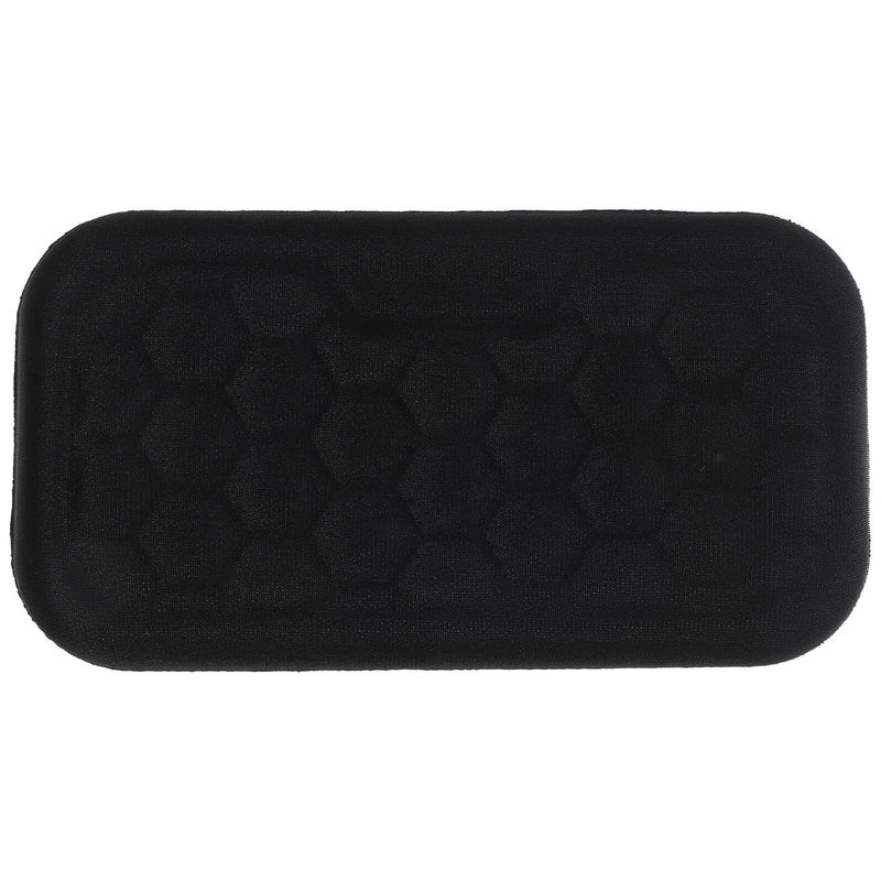 Ergonomic Keyboard Wrist Rest and Elbow Pad Black Fabric Surface for Office Gaming Drawing - Image 2
