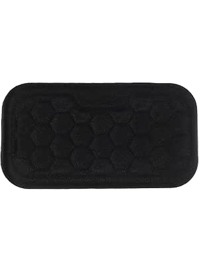 Ergonomic Keyboard Wrist Rest and Elbow Pad Black Fabric Surface for Office Gaming Drawing - Image 1