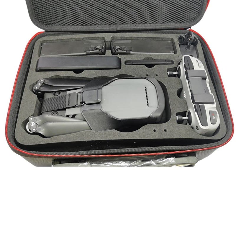 GetZget ® Carrying Case Bag Compatible with DJI Mavic 3 Protective Soft PU Carry Suitcase (Soft PU Case) - Image 4