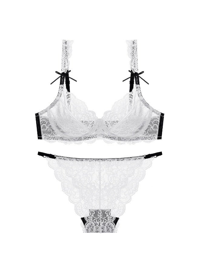 KUYING New Comfortable Skin Friendly And Breathable Lingerie Set Set Of 2  - Image 1