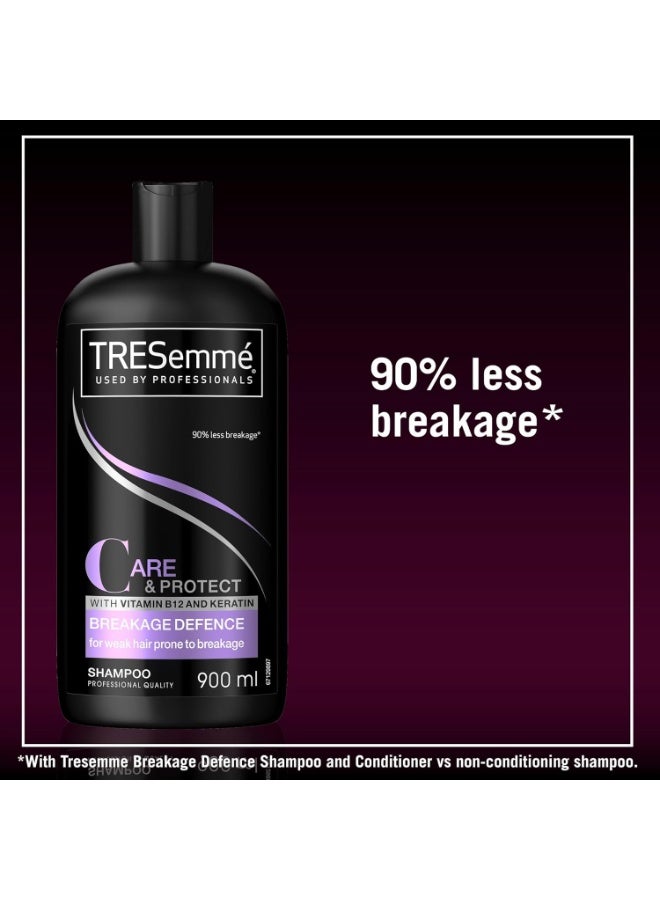 TRESemmé Care And Protect Breakage Defence Shampoo 900 ML - Image 4