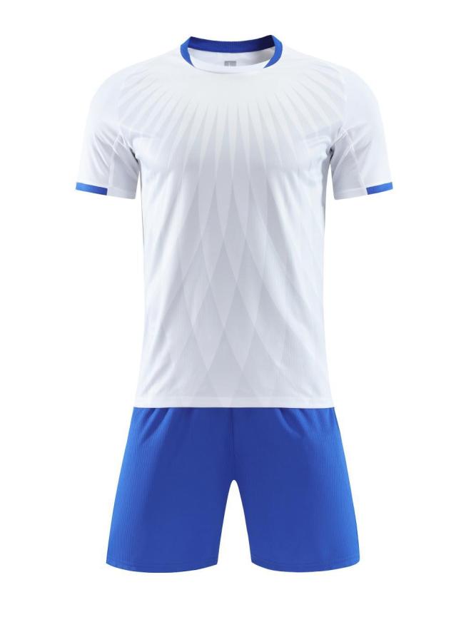 Quick-drying Football Uniform Set, Adult Breathable Training Uniform, Children's Sports Short-sleeved Football Uniform, Middle School Student Compeion Jersey