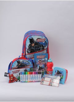 Justice League Trolley Backpack Set of 25 Pieces