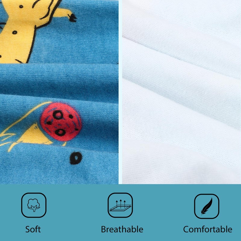 MooMoo Baby Waterproof Diaper Pants for Potty Training 2 Packs Overnight Potty Training Pants for Boys - Image 3