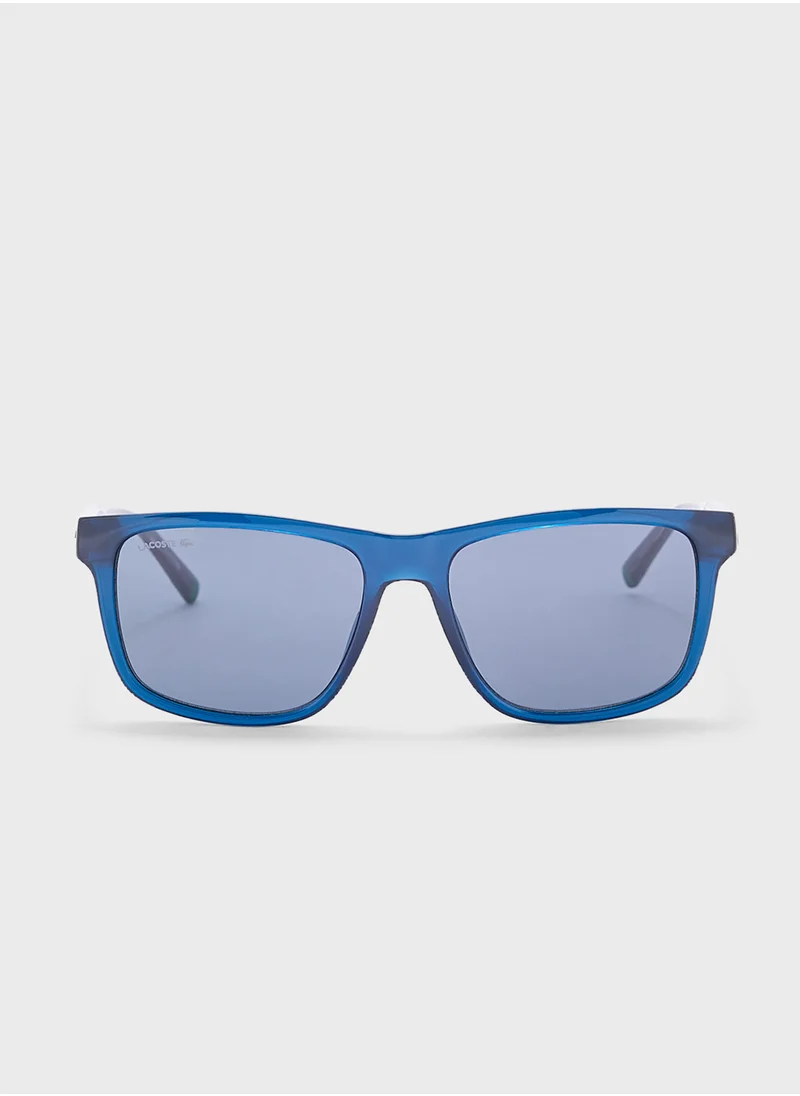 لاكوست Modified Rectangle Sunglasses L6025S