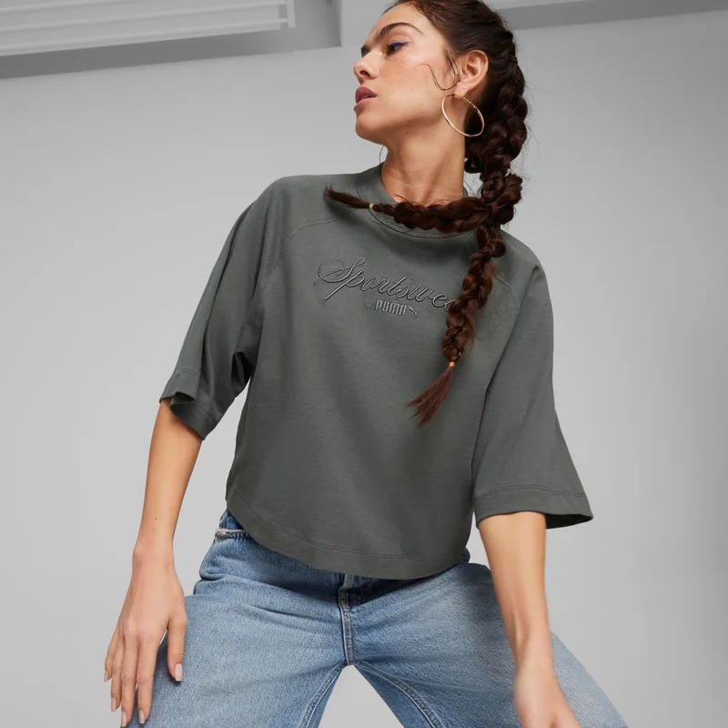 PUMA Classics+ Oversized Tee Women's T-shirt