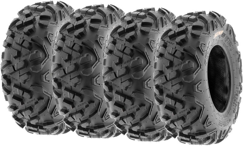 SUNF Power.II ATV & Go-Kart Mini Bike Tires 145/70-6 (14x6-6), 6 PR, Tubeless A051, Set of 4 - Image 1