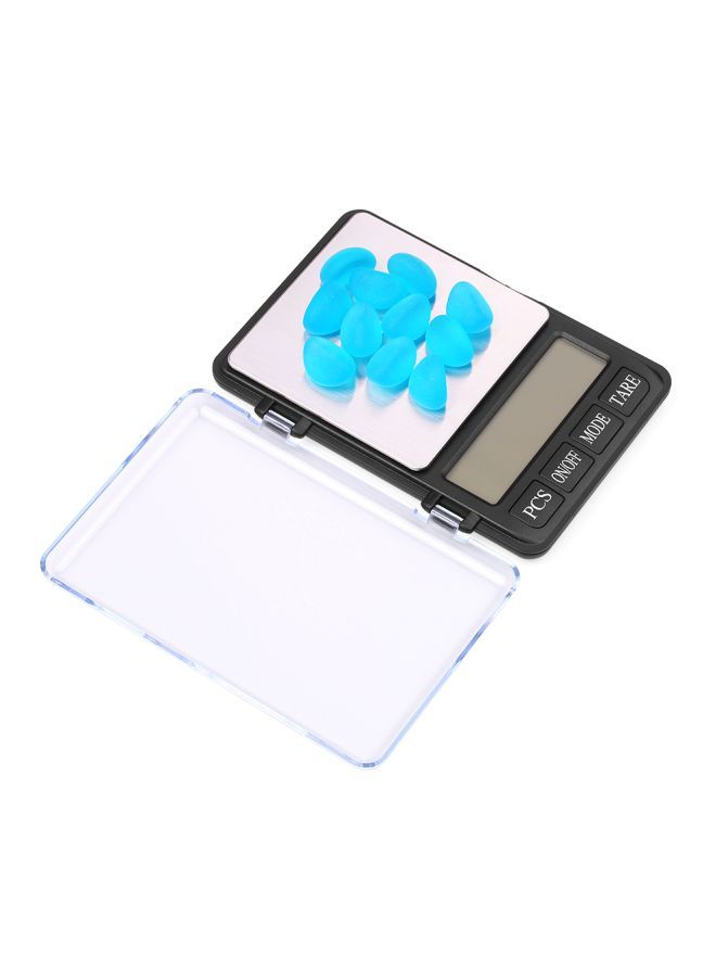 NIBEMINENT Digital Pocket Scale Silver/Black 17x12.5x2.5centimeter - Image 2