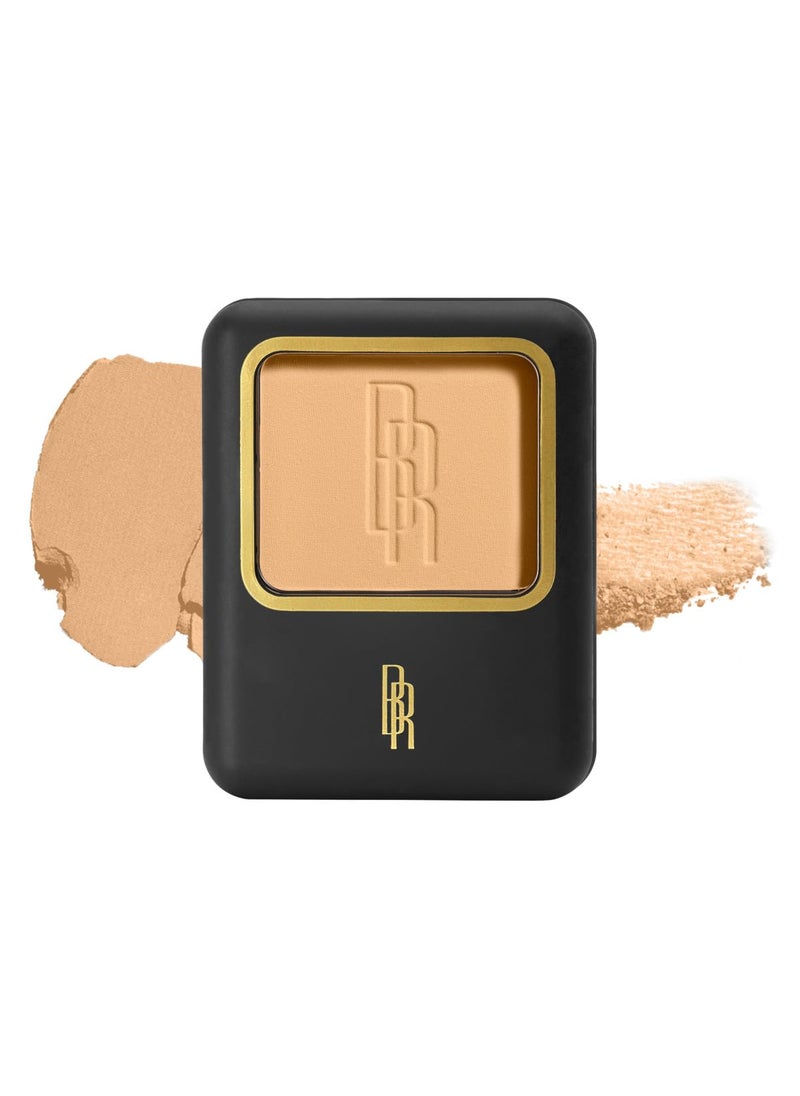 Black Radiance - Black Radiance Pressed Powder Buildable  Blendable Matte Finish Shine Control Compact with Mirror  Applicator CrueltyFree  Vegan  French Toast - Image 1