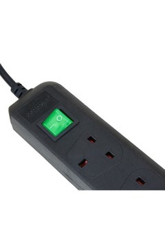 Brennenstuhl Brennenstuhl Eco-Line, 6-way extension lead with power switch and 1.5m cable, extremely energy-efficient, colour: black  - Image 2