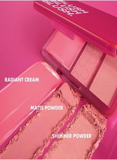 SEPHORA SEPHORA COLLECTION Blush Blush Blush Palette – Trio of Blushes – 01 Candy Lover | Fresh Pink Shades | Cream & Powder Blush Formula – 7.7ml  - Image 5
