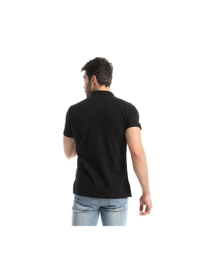 Andora - Casual Printed Polo Neck Polo - Image 1