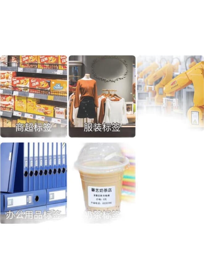 Gprinter Jiaboge Gp-3120Tud Thermal Label Printer, Computer Version, Milk Tea/Food/Restaurant Label Maker, Clothing Tag/Quality Certificate/Barcode Sticker Printer - Image 3