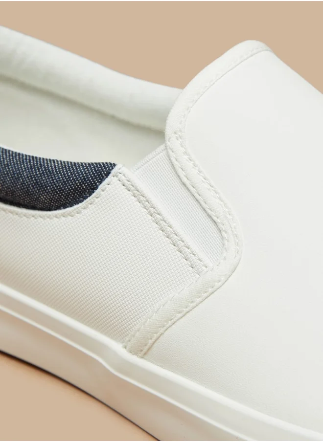 Lee Cooper Men's Colourblock Slip-On Loafers