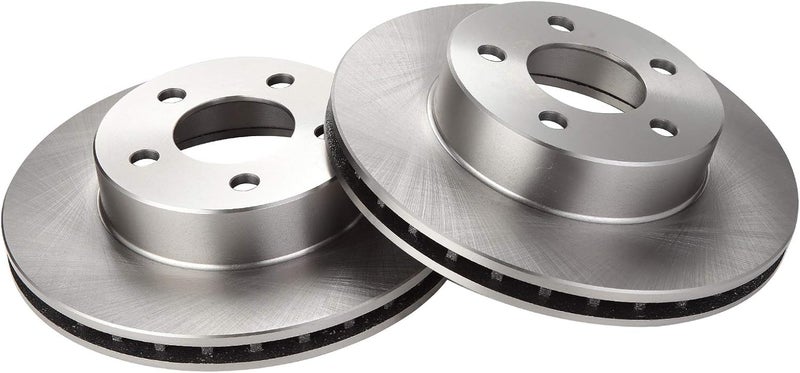 TRQ Front Brake Rotors Set Vented Compatible with 1995-2001 Ford Explorer 1998-2003 Ranger 1998-2002 Mazda B4000 1998-2001 Mercury Mountaineer - Image 3