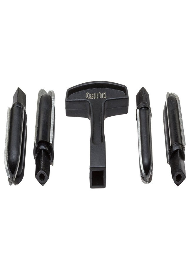 Castleford T-Handle 4-Size Pipe Reamer Set - Image 2