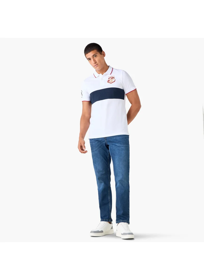 سبلاش فيڤ Embroidered Polo T-shirt