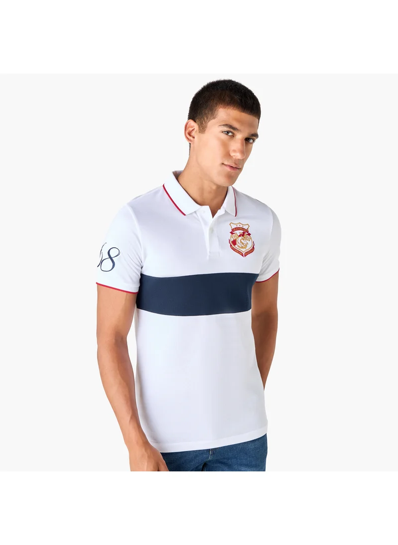 فاف Embroidered Polo T-shirt