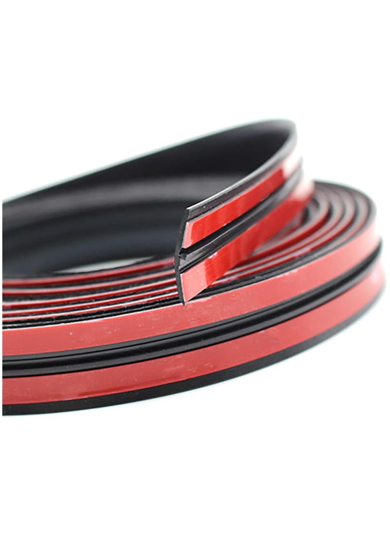 RATSAW Car Weather Stripping, 19mm Car Sunroof Seal, Windshield Weather Seal Rubber Stripping Trim Weatherstrip Adhesive T Shape Sunroof Cover Leak Sound Proofing  - Image 1