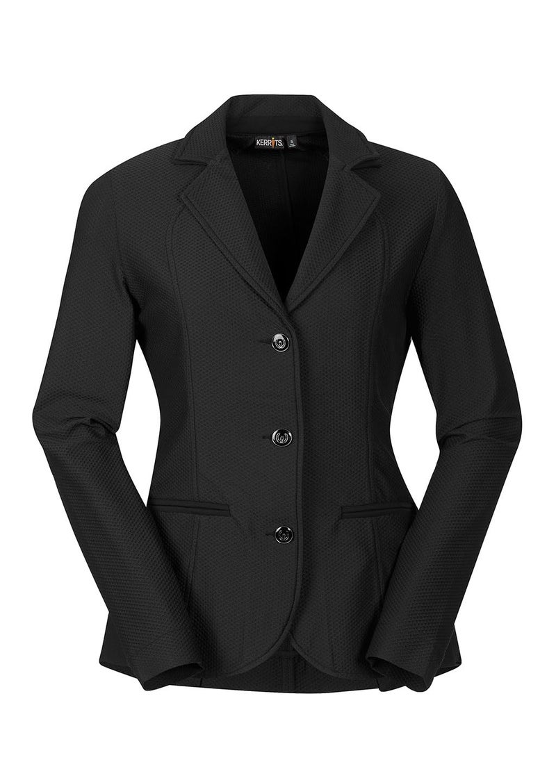 Kerrits Affinity Aero Show Coat Black Size: XS - Image 4