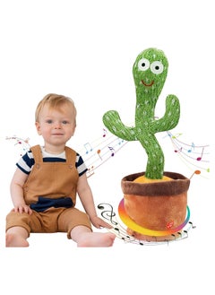 TOY GARDEN Dancing Cactus Toy – Talking Cactus Toy for Boys and Girls – Singing Cactus Toy Repeat What You Say – Singing, Dancing, Voice Recording Plush Learning Toys  - Image 1