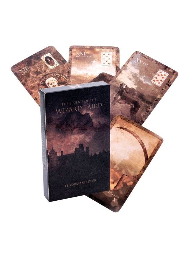 NIBEMINENT Card Game 'Lynorman the Wizard Lord' Divination Card Game for Table Play, Leisure Game, Gift, Divination and Omen - Image 1