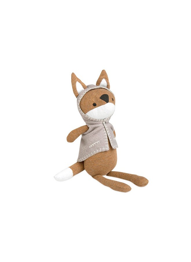 Crane BABY Handmade Plush Toy Frankie Fox Ezra Collection - Brown  - Image 5