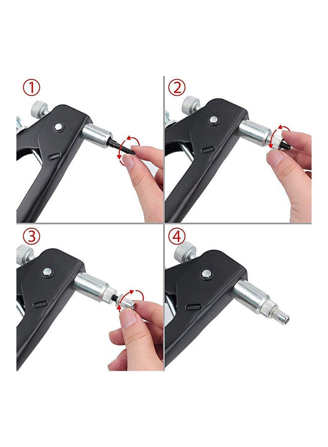 Loquat 86-Piece Rivet Nut Tool Kit Set With Storage Box Blue/Black/Silver - Image 2