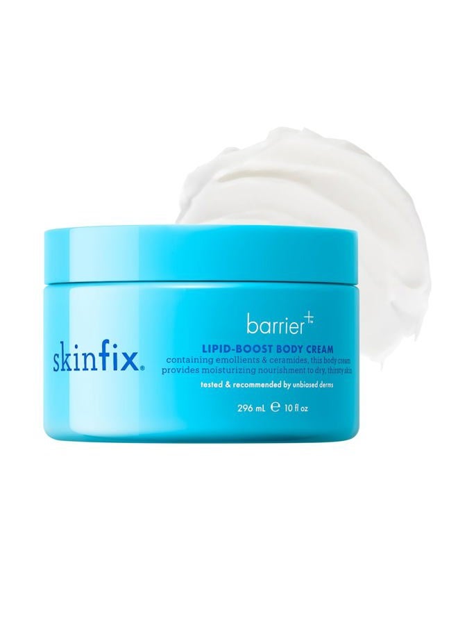 Skinfix Barrier+ Lipid-Boost Body Cream: Daily, All-Over Vegan Body Cream That Nourishes Skin & Is Clinically Proven to Increase Hydration, 10 Fl Oz - Image 1