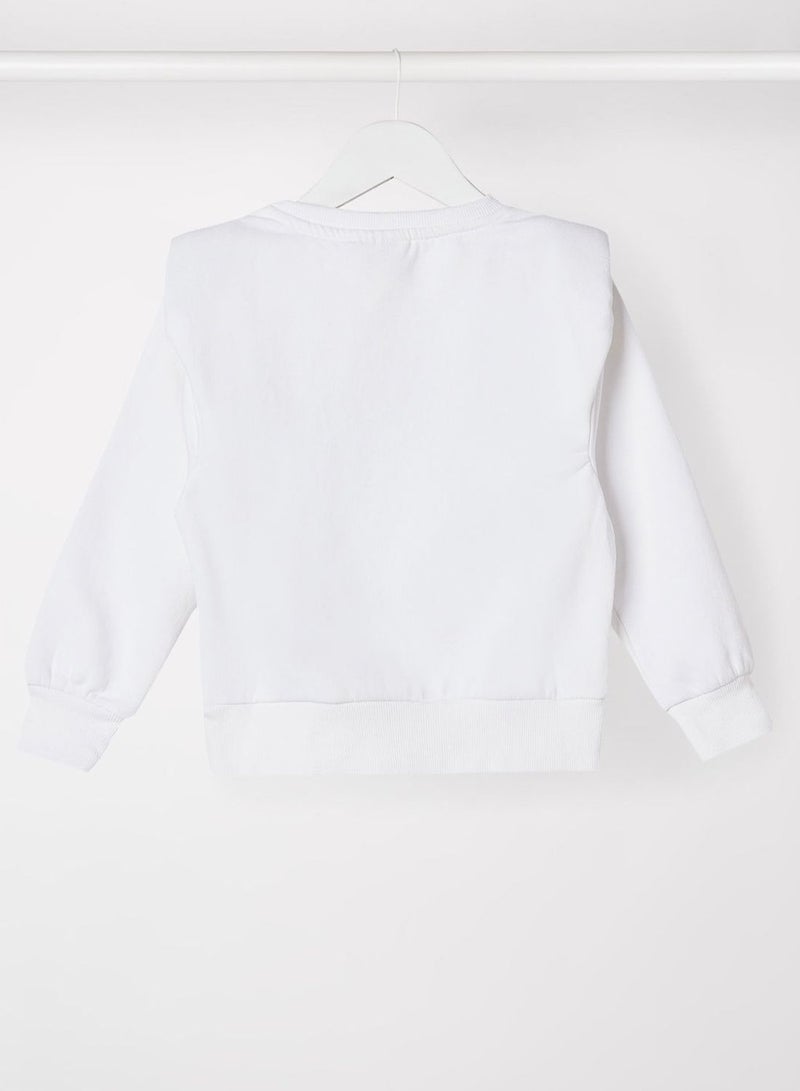 ONLY Kids Extended Shoulder Sweatshirt  - Image 2