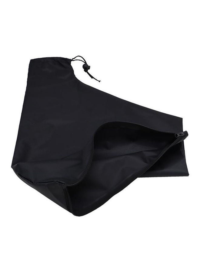 NIBEMINENT Blower Leaf Bag with Zipper Drawstring Replacement Black 10.00 x 1.00 10.00cm - Image 1