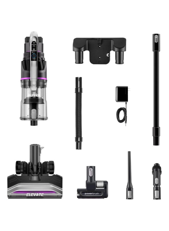 EUREKA 550W H12 Powerful Suction Cordless Stick Vacuum Cleaner Black 1 L JAH143A55011000  - Image 3