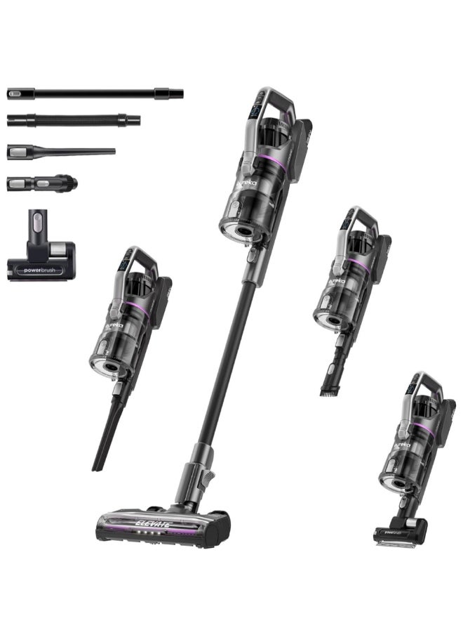 EUREKA 550W H12 Powerful Suction Cordless Stick Vacuum Cleaner Black 1 L JAH143A55011000  - Image 2
