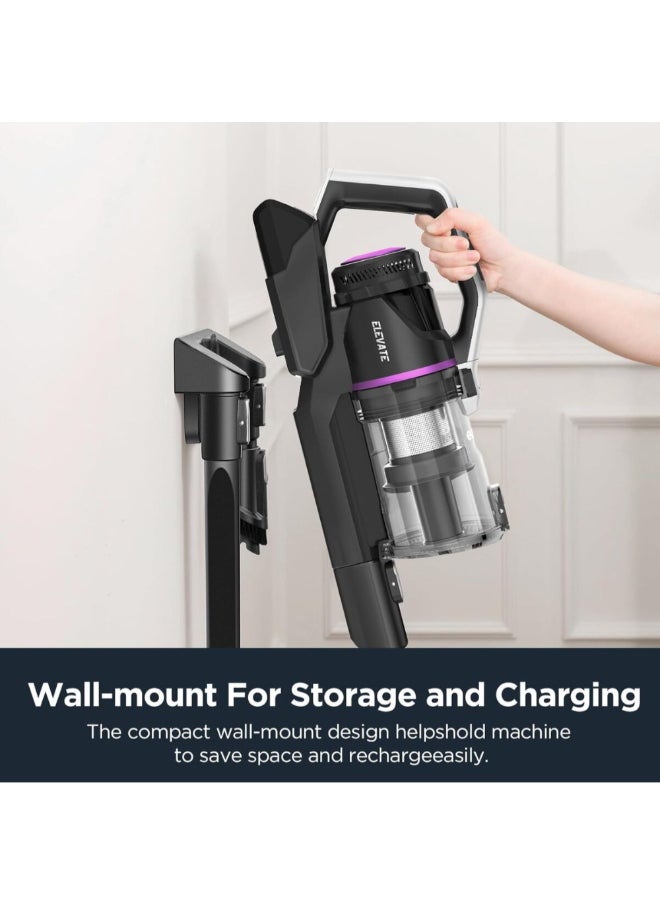 EUREKA 550W H12 Powerful Suction Cordless Stick Vacuum Cleaner Black 1 L JAH143A55011000  - Image 4