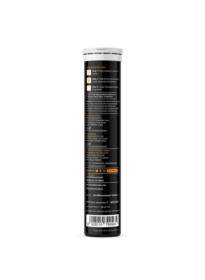 AURIC Auric Lung Detox Supplement With Natural Blend of NAC, Pushkarmool, Piper Longum & Licorice Herbs Extract | Pack of 60 Tablets  - Image 2
