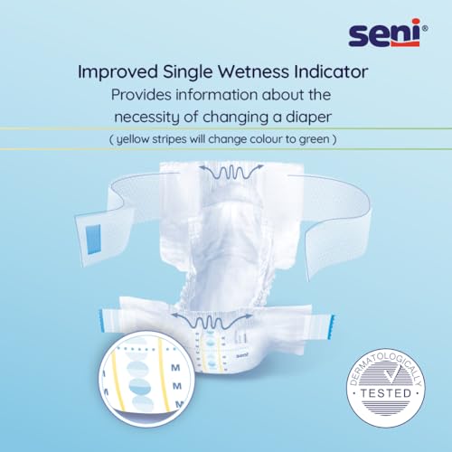 Seni Optima Super Medium Adult Diapers With Hip Bands 10 Pcs - Image 3