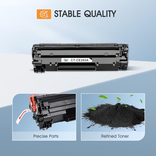Cool Toner Compatible CE285A 85A Toner Replacement for HP 85A CE285A P1102w Toner Cartridge for HP LaserJet Pro P1102w M1212nf MFP P1109w M1217nfw P1102 P1100 M1132 M1210 1102w Printer (Black, 4-Pack) - Image 5