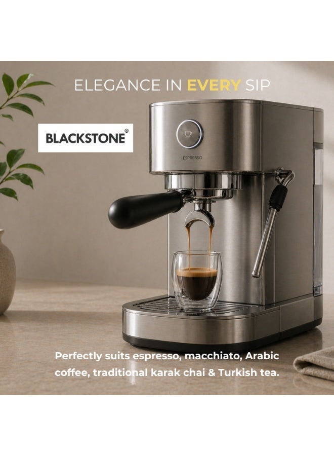 BLACKSTONE Double Wall Espresso Glass Cups Set of 2, 100ml Borosilicate Coffee Cups for Espresso, Arabic Coffee, Turkish Coffee & Tea Clear Insulated Glass, DG820 - Image 3