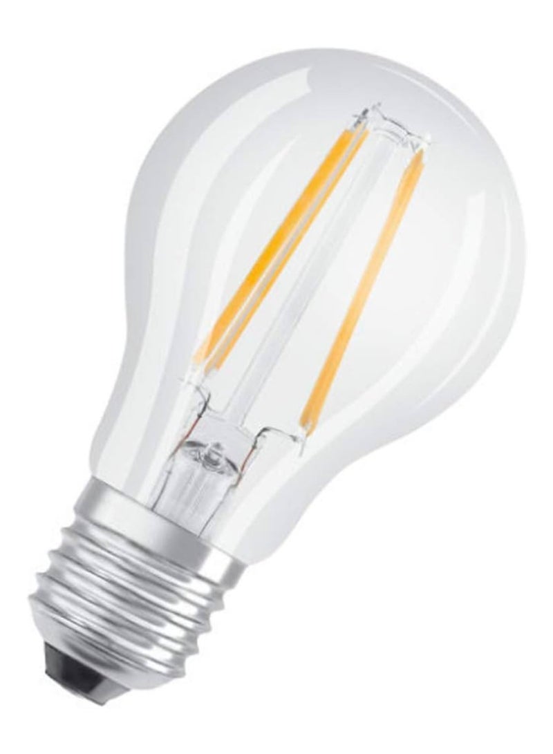 OSRAM Osram E27 LED bulb Cool White Clear Filament Value Classic A60 7.5W/840 - Pack of 5 - Image 3