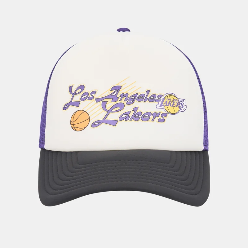 NEW ERA Men's NBA Los Angeles Lakers Graphic Trucker Cap