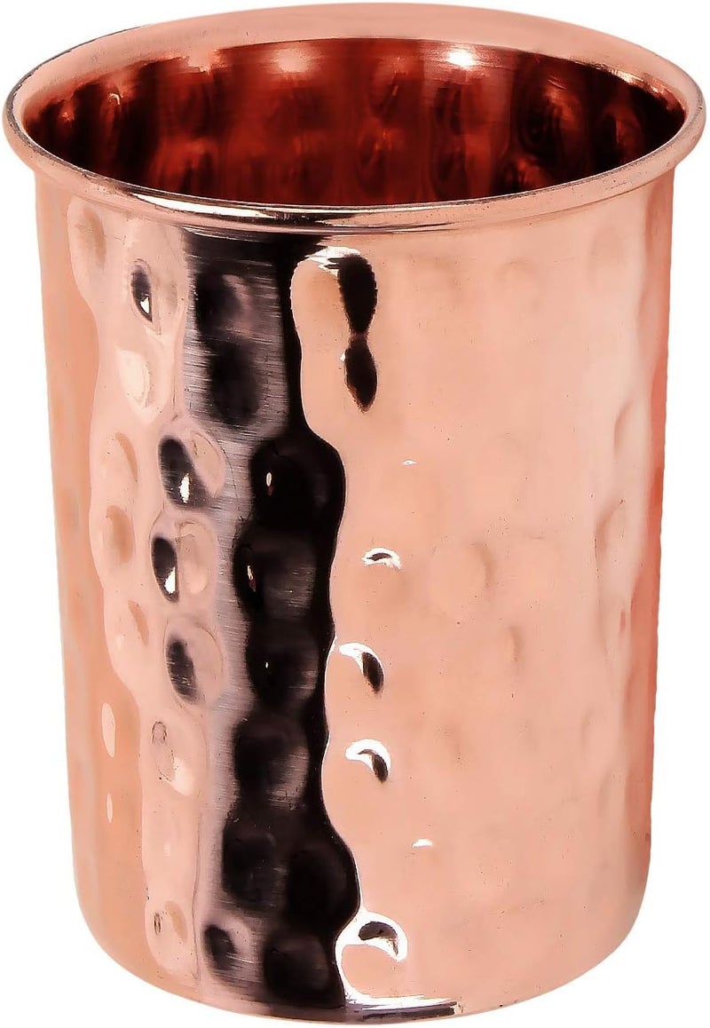 Zap Impex Pure copper hammered glasses moscow mule tumbler (Set of 12) - Image 2