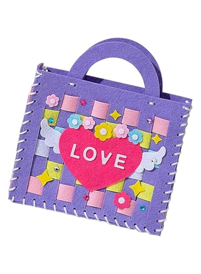 Generic Kids' First Sewing Kit Bag - Fun and Easy DIY Felt Craft Set for Kids  - Image 1
