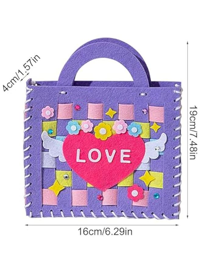 Generic Kids' First Sewing Kit Bag - Fun and Easy DIY Felt Craft Set for Kids  - Image 2