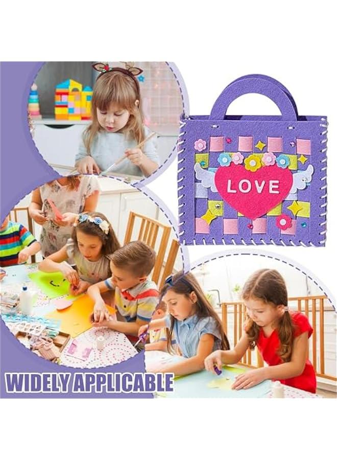 Generic Kids' First Sewing Kit Bag - Fun and Easy DIY Felt Craft Set for Kids  - Image 5