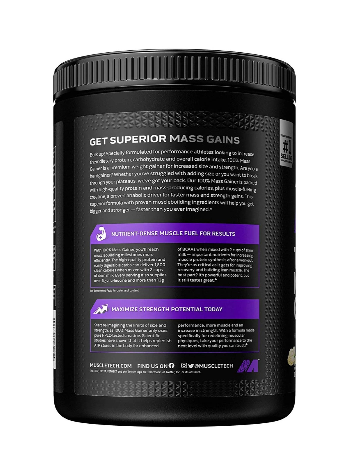 AidPlus Vegan Chocolate Mass Gainer 2kg