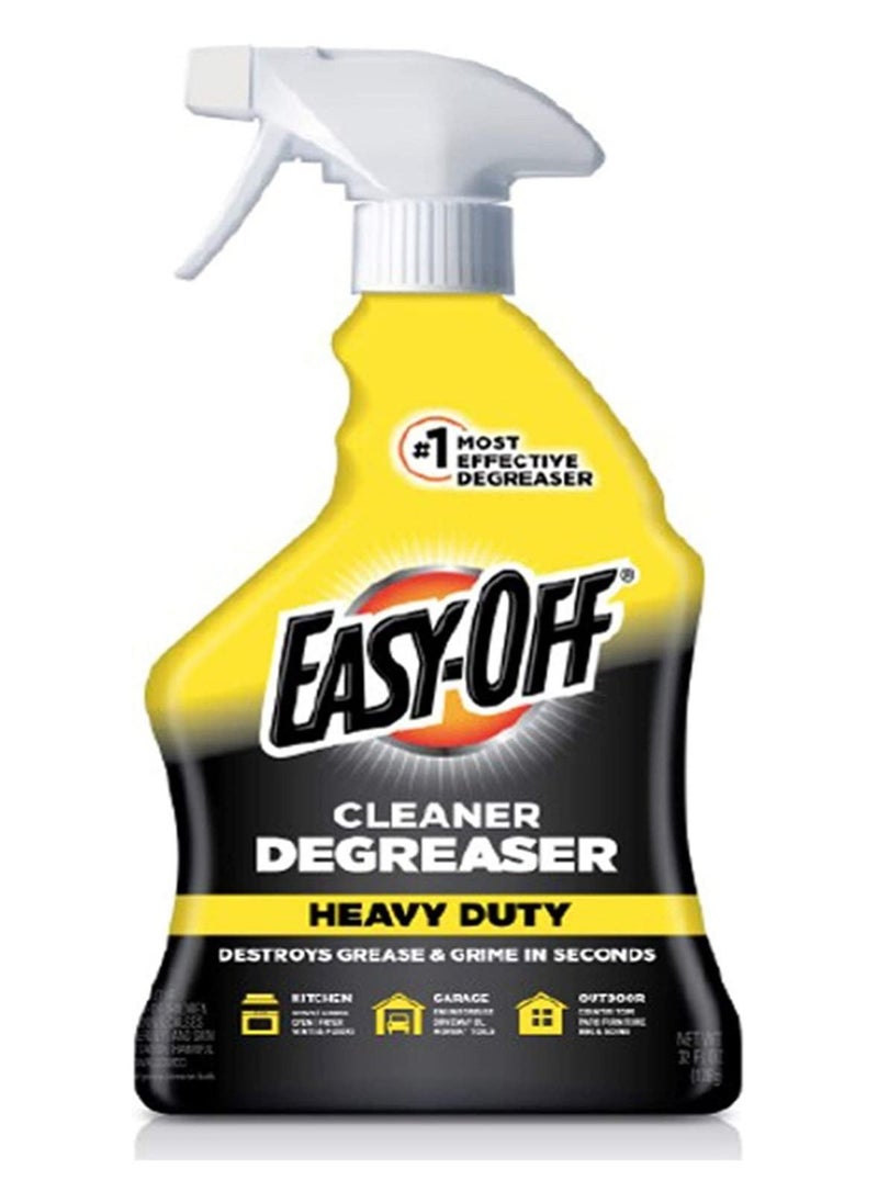 Easy Off - Easy Off Heavy Duty Degreaser Cleaner Spray, 32 Ounce - Image 1