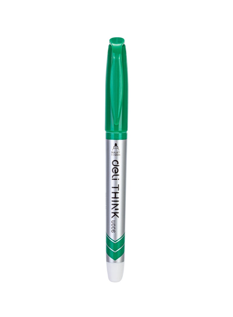 Deli EU00650 Whiteboard Marker GREEN 12pcs/box - ideal for offices, schools and meeting rooms - Image 3