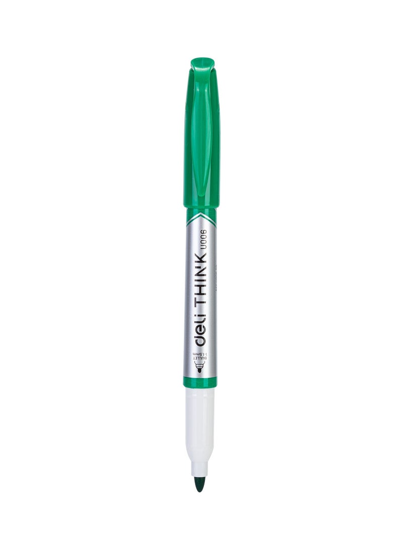 Deli EU00650 Whiteboard Marker GREEN 12pcs/box - ideal for offices, schools and meeting rooms - Image 4
